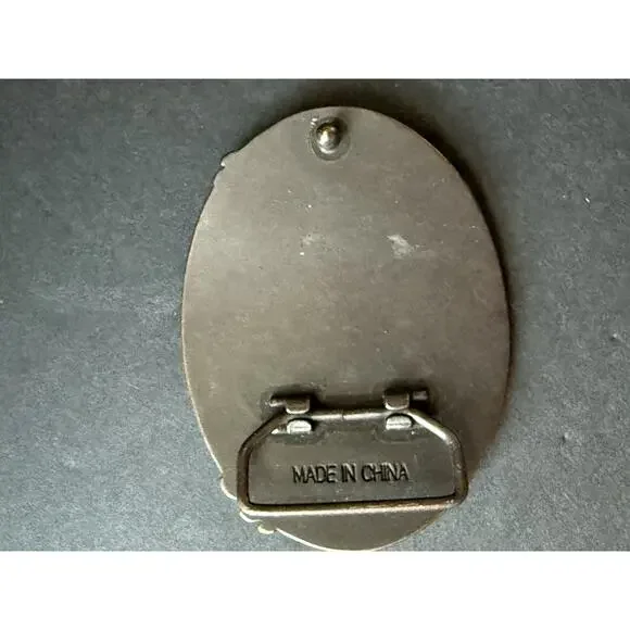 Vintage Soaring Eagle Bronze Tone Belt Buckle Patriotic Americana Western Rodeo - Picture 2 of 5